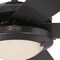 Westinghouse Ceiling Fan Indoor 52In Comet DmLED Esp Rvrs 5Bld Esp/Rch Wlnt Frost Glass 7307200 - alternate 8